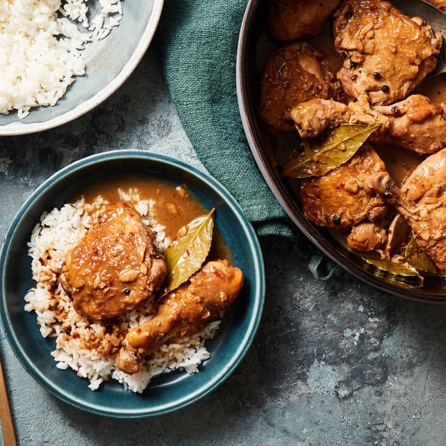 Coconut Milk Chicken Adobo