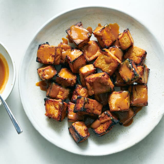 Miso Broiled Tofu